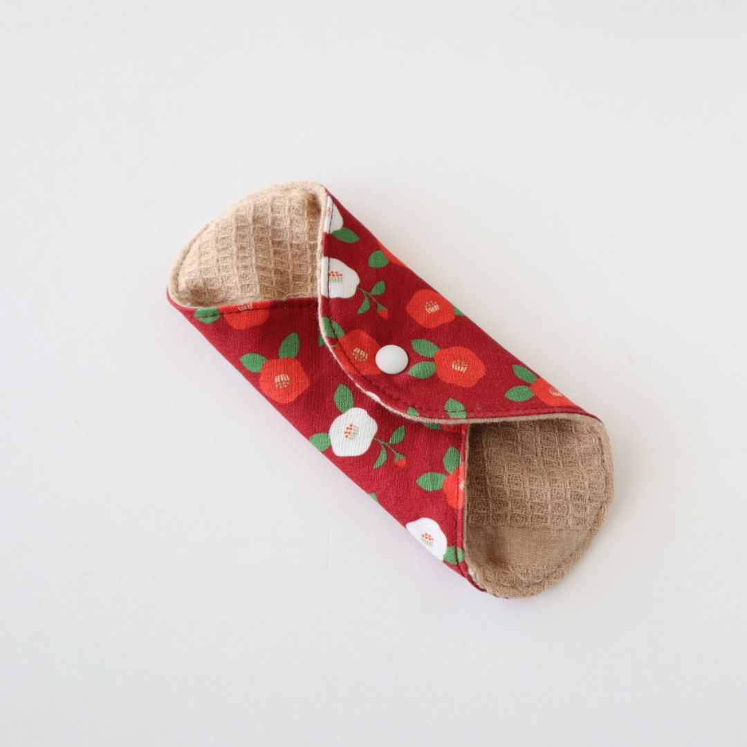 あたため布 [Sサイズ/椿/紅]