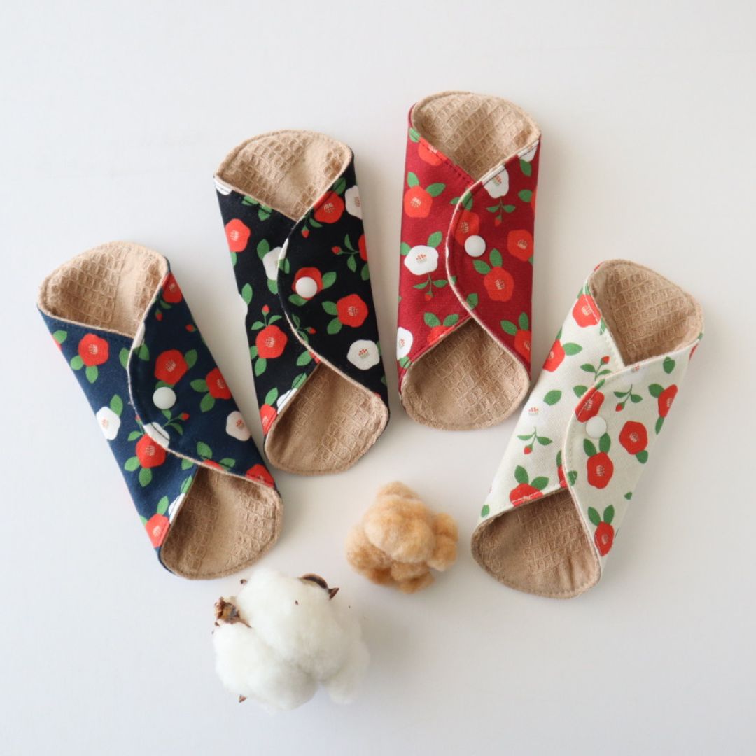 あたため布 [Sサイズ/椿/紅]