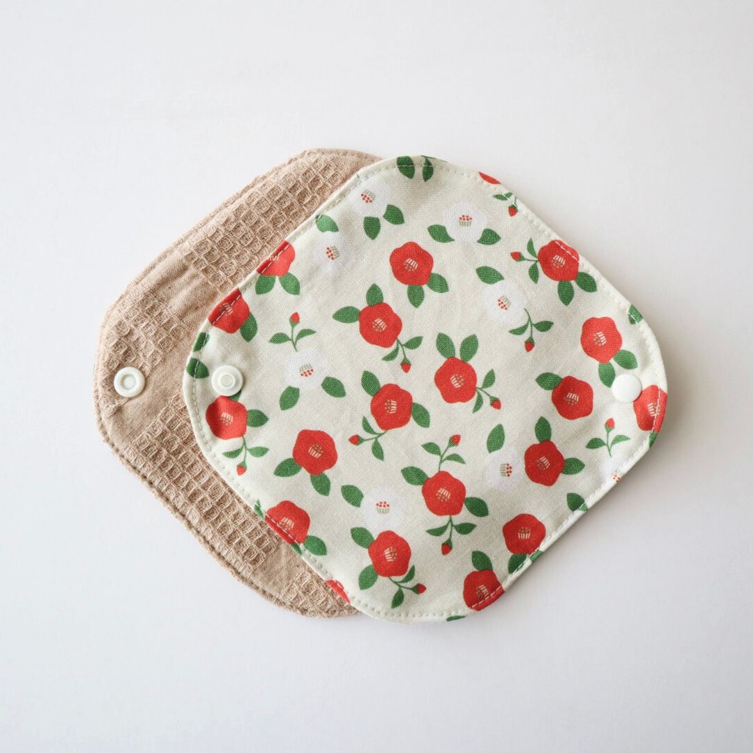 あたため布 [Sサイズ/椿/白]