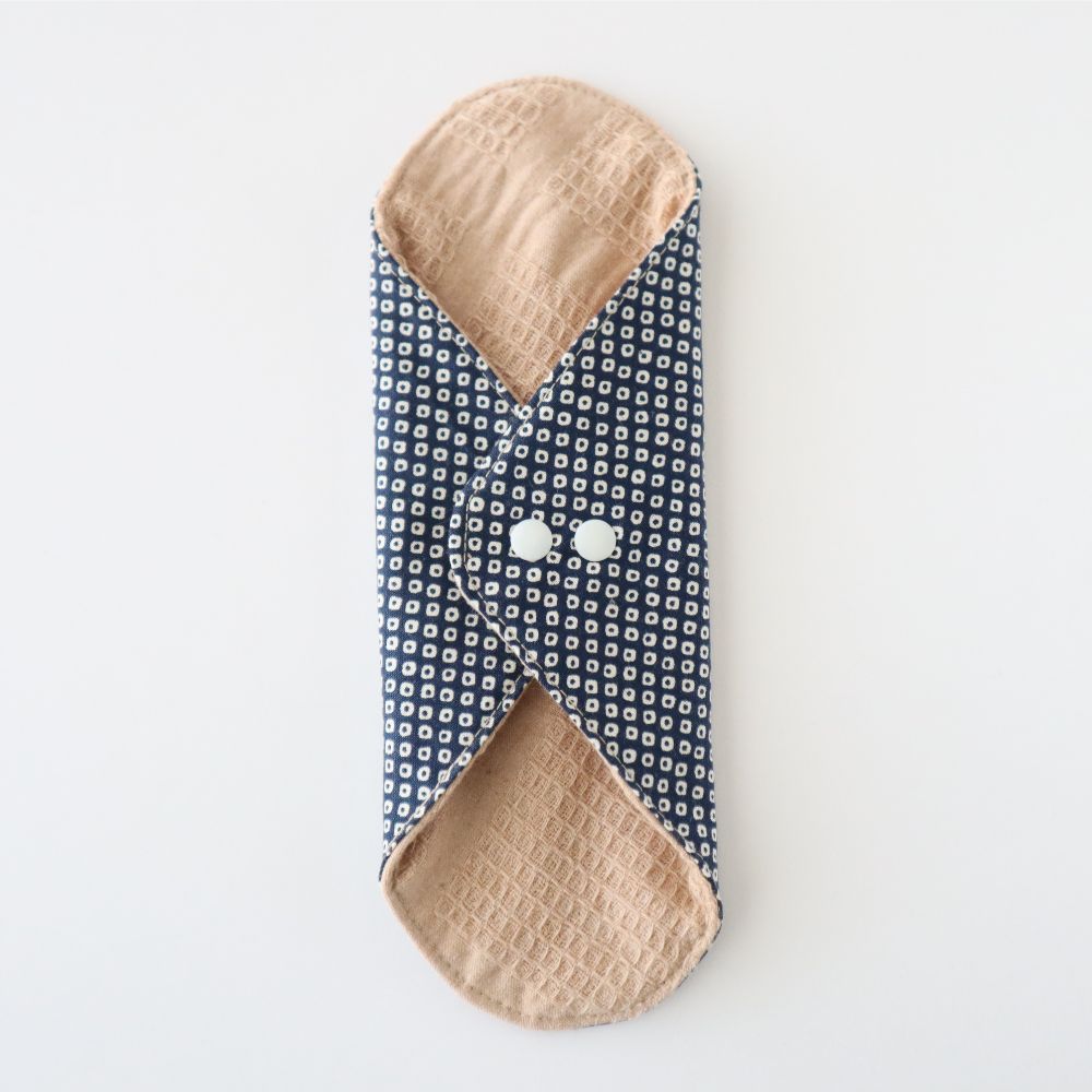 あたため布 [Ｌサイズ／鹿の子／紺]