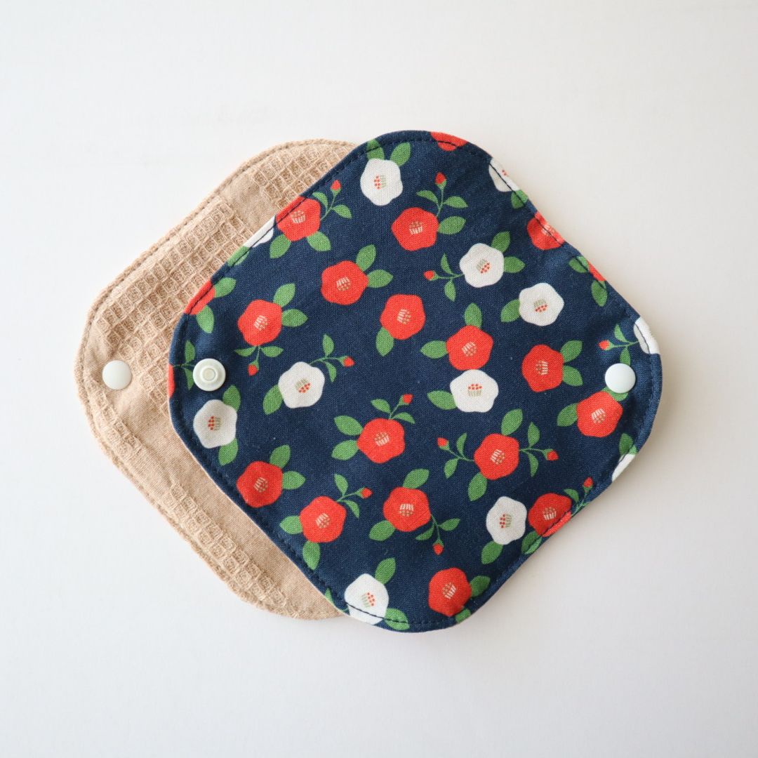 あたため布 [Sサイズ/椿/藍]