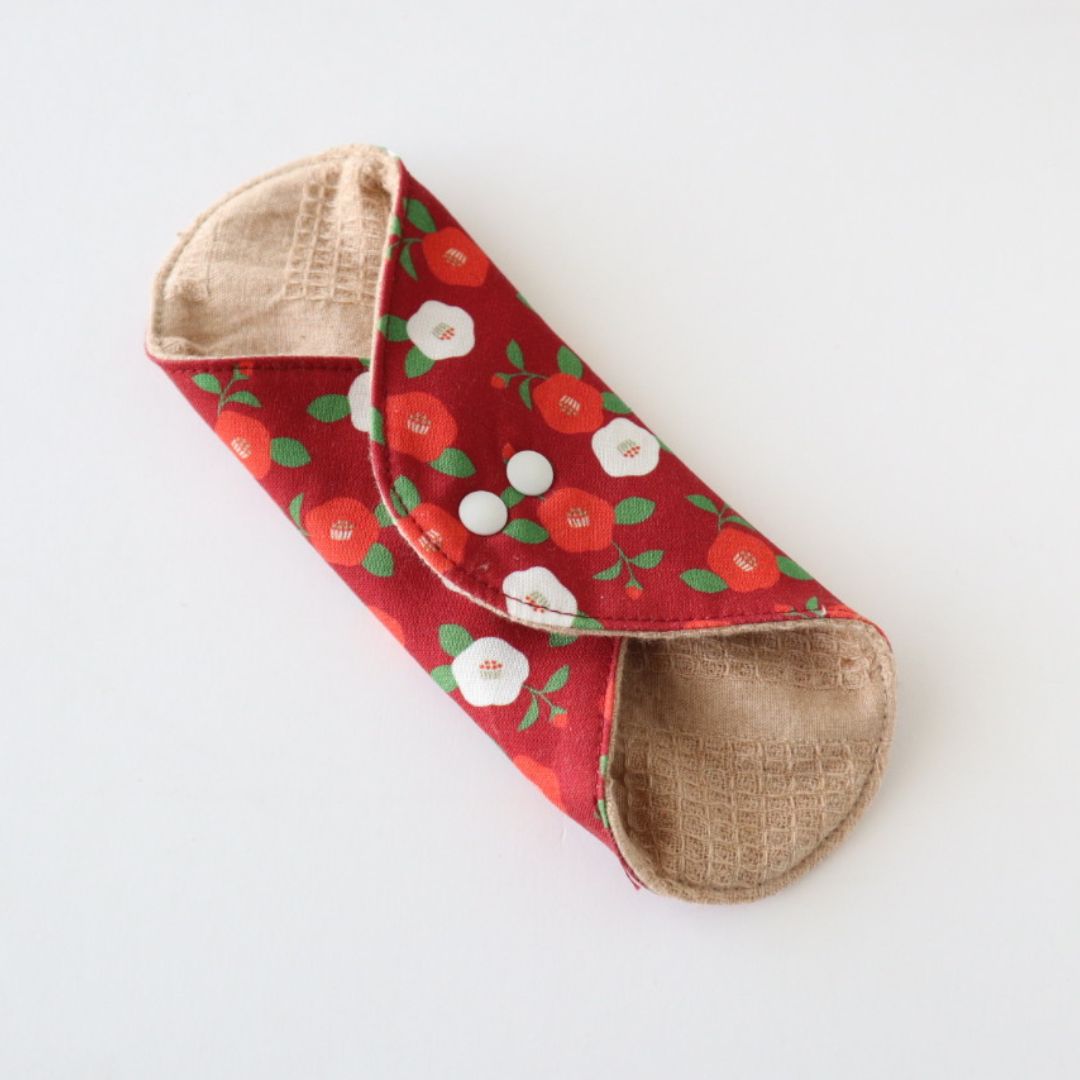 あたため布 [Mサイズ/椿/紅]