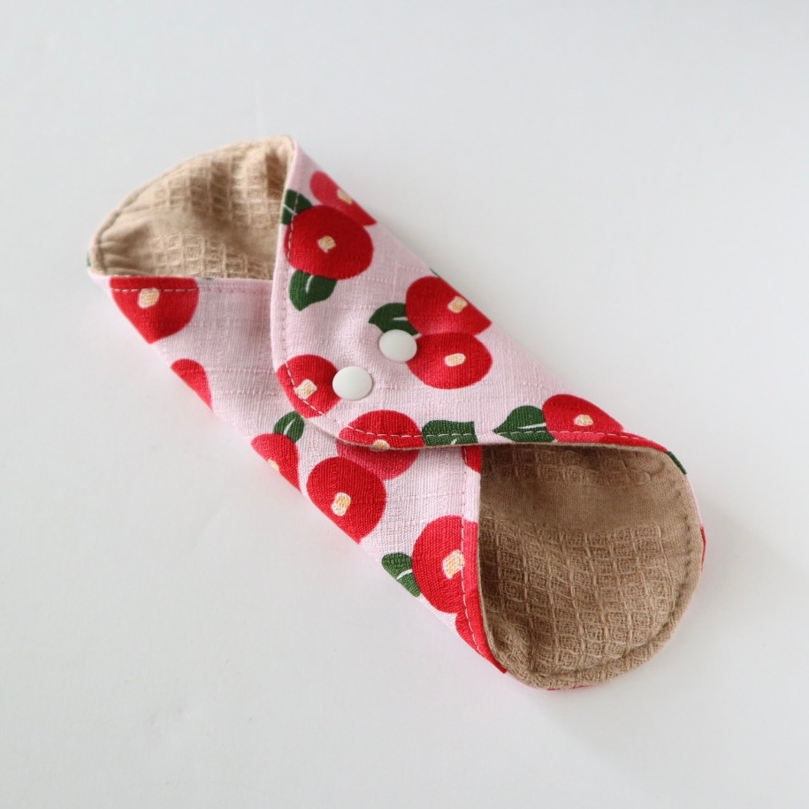 あたため布 [Ｍサイズ／椿／桃]