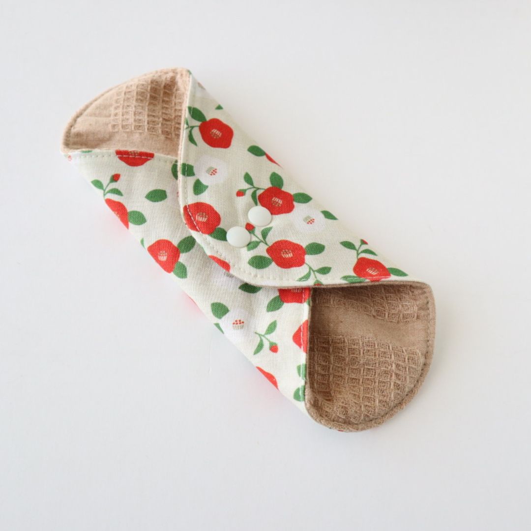 あたため布 [Mサイズ/椿/白]