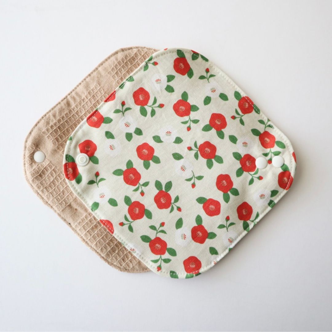 あたため布 [Mサイズ/椿/白]