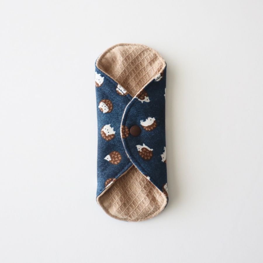 あたため布 [Ｓサイズ／ハリネズミ／ネイビー]