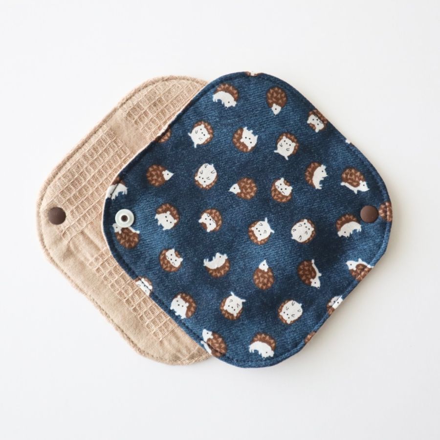 あたため布 [Ｓサイズ／ハリネズミ／ネイビー]