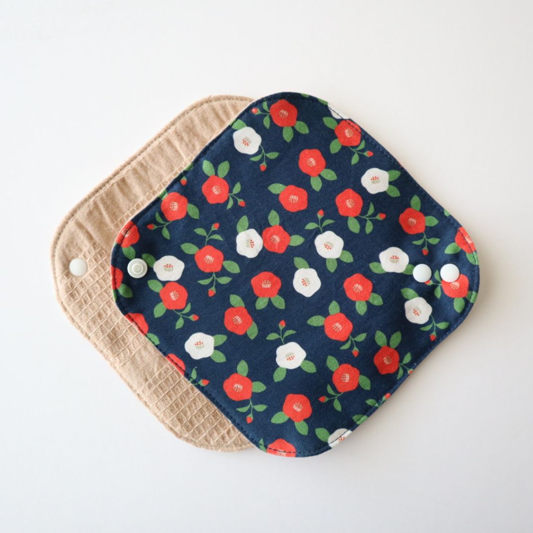 あたため布 [Mサイズ/椿/藍]