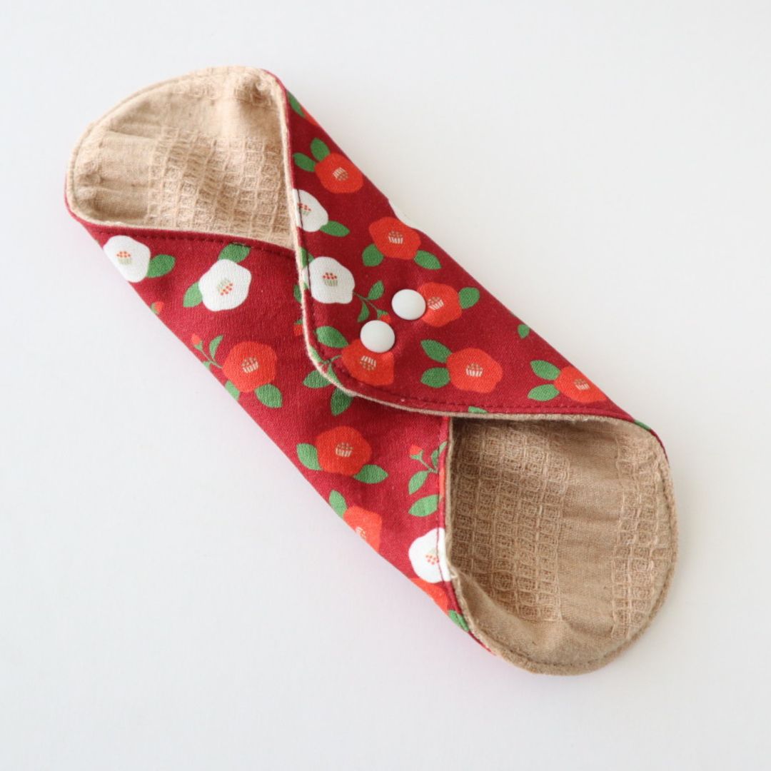 あたため布 [Lサイズ/椿/紅]