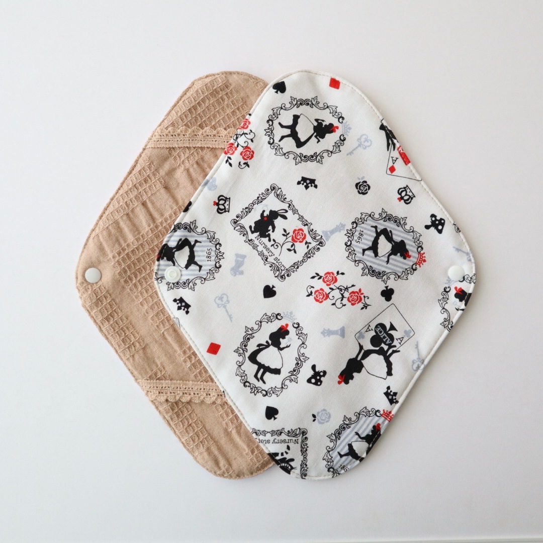 布ナプキンホルダー[アリス／ホワイト]