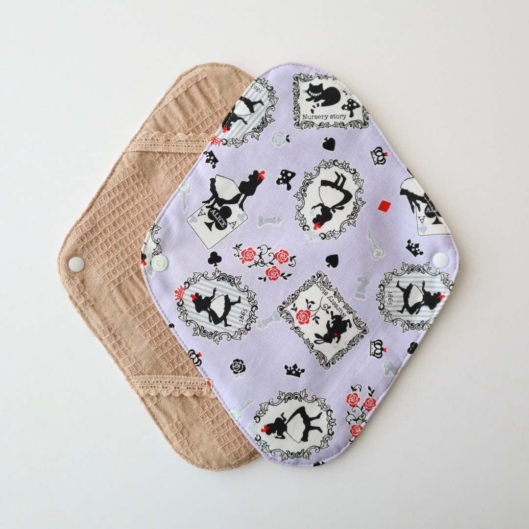 布ナプキンホルダー[アリス／ラベンダー]