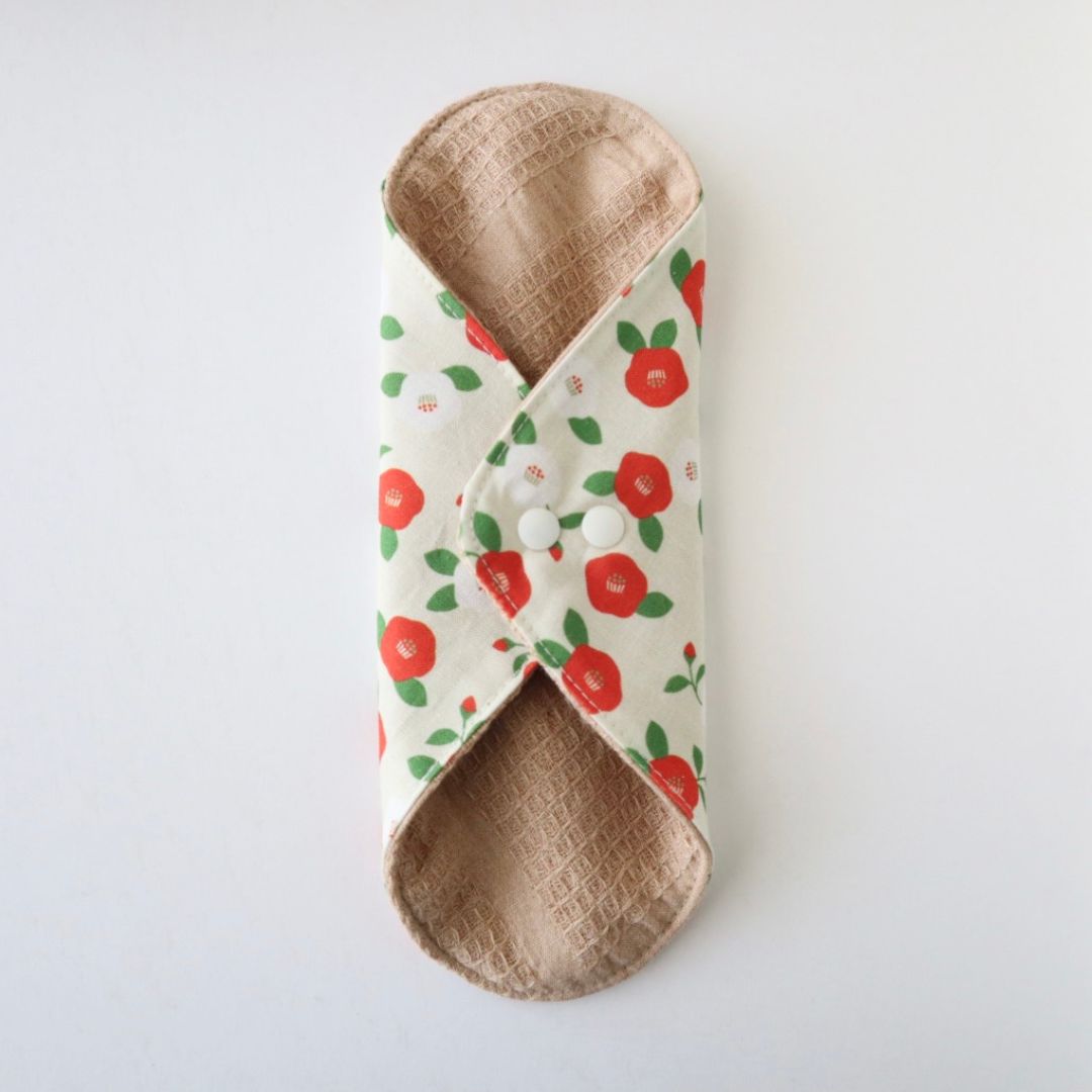 あたため布 [Lサイズ/椿/白]