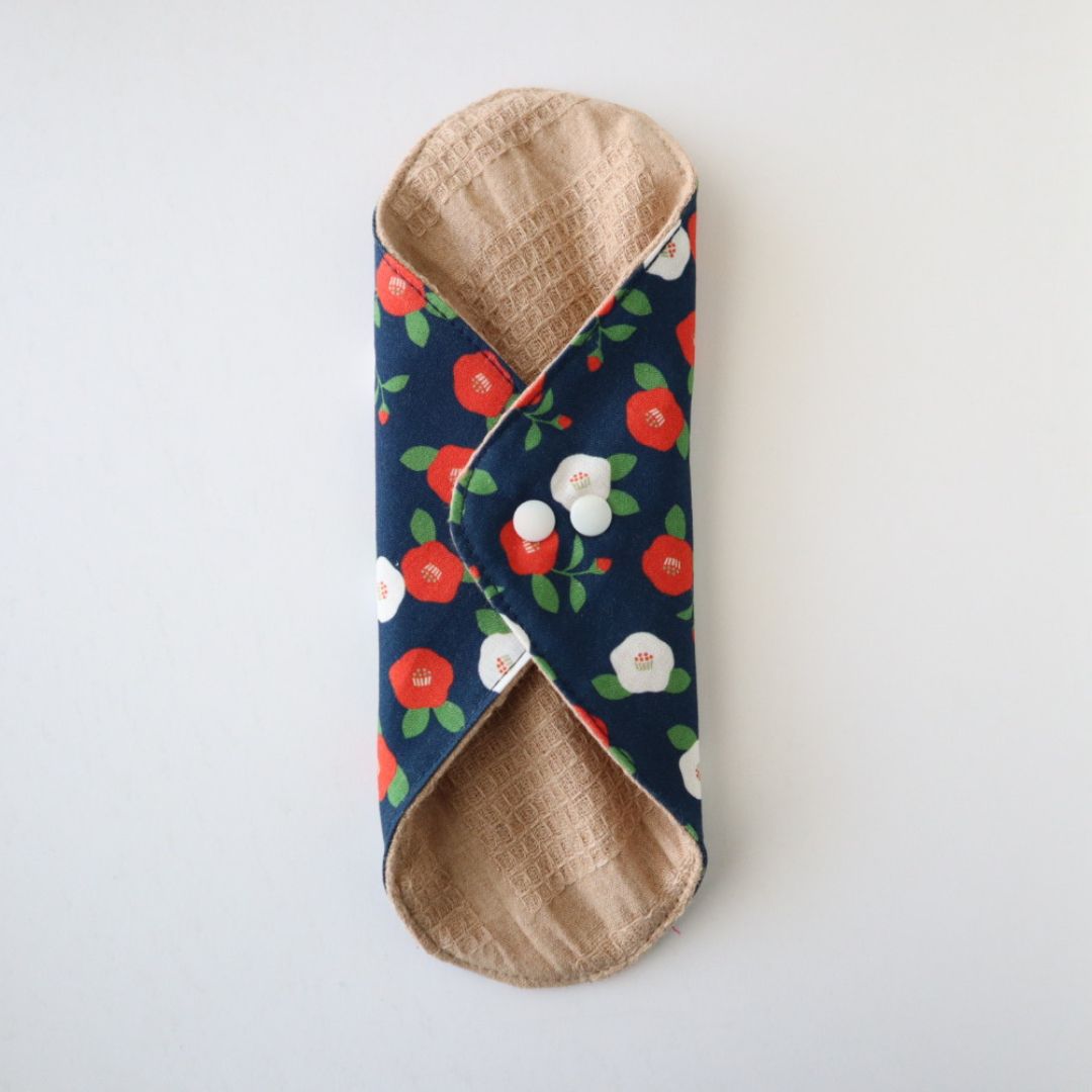 あたため布 [Lサイズ/椿/藍]