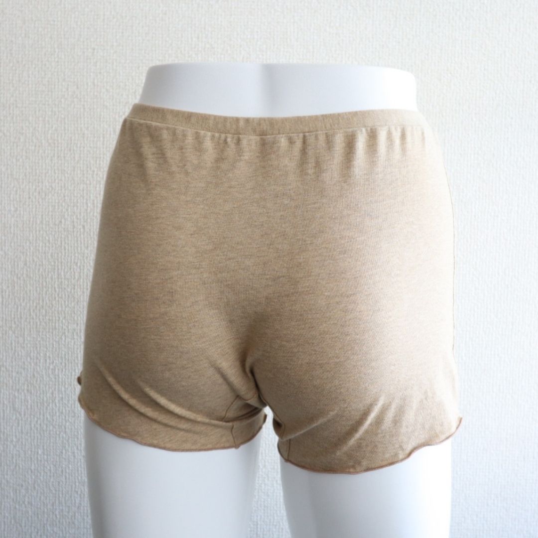 マシュマロショーツ [布ナプキン・布ライナー専用/クロッチ二重/オーガニックコットン/ボクサー]