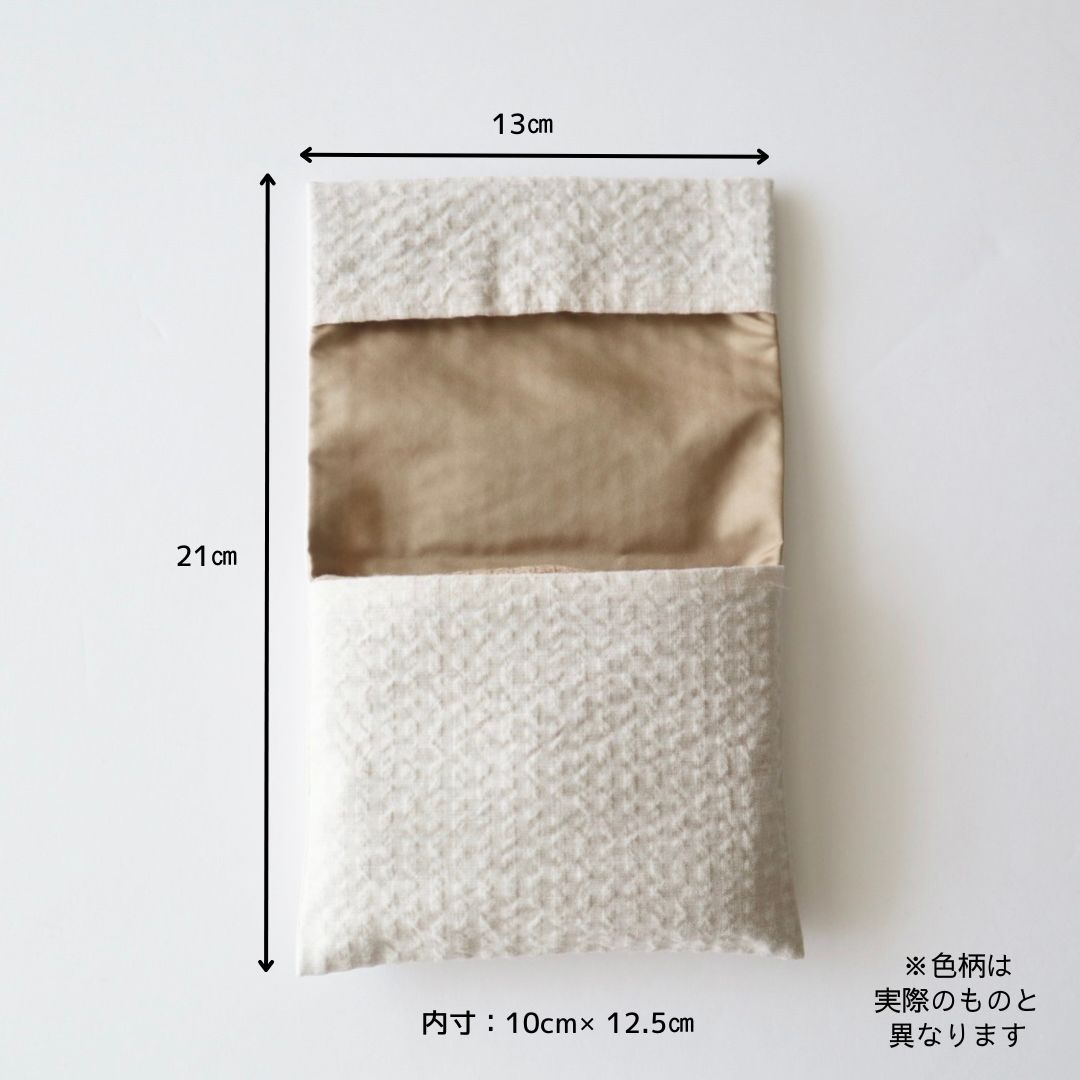 ポケットポーチ [Ｓサイズ／椿柄／紺]