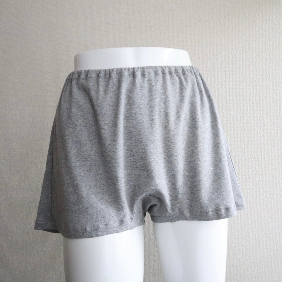 マシュマロショーツ[布ライナー専用/クロッチ二重/オーガニックコットン/トランクス]