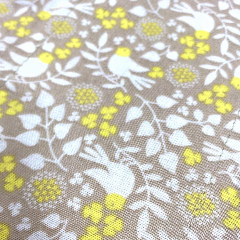 布ナプキンホルダー [バード／ベージュ]