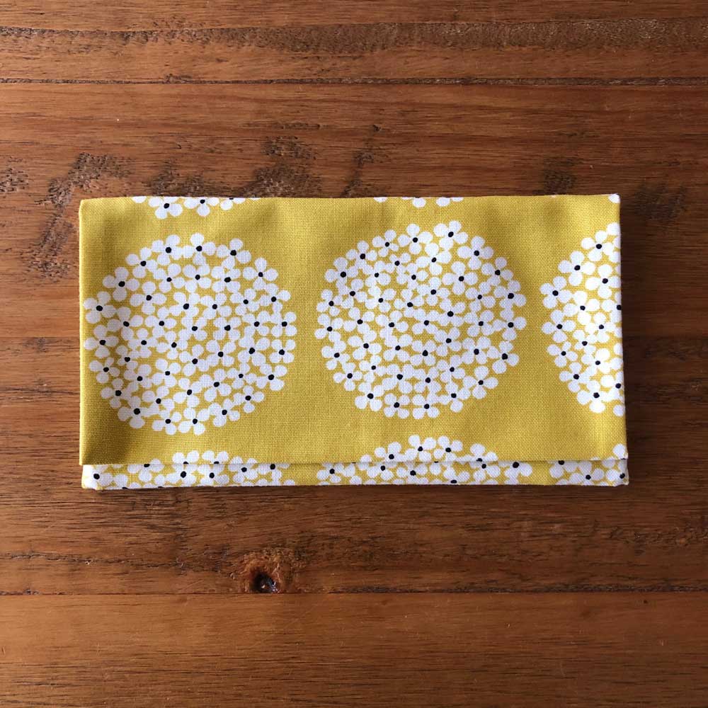 マスクポーチ ［紫陽花柄A］