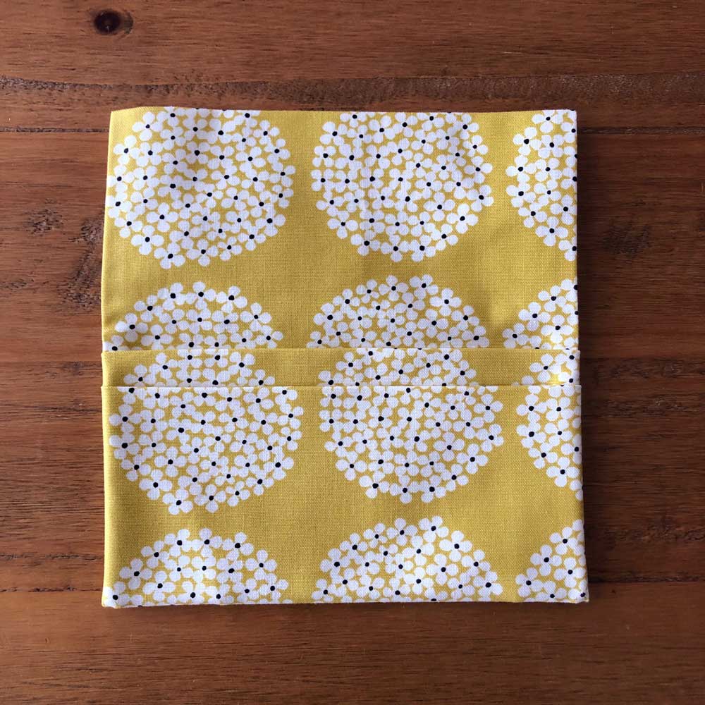 マスクポーチ ［紫陽花柄A］