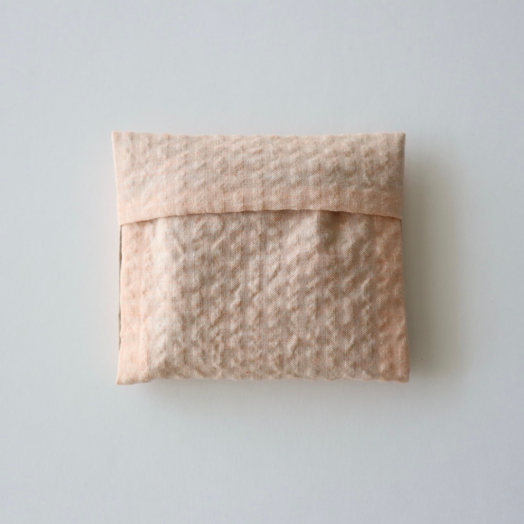 ポケットポーチ [SSサイズ／オーガニックコットン／あんず]