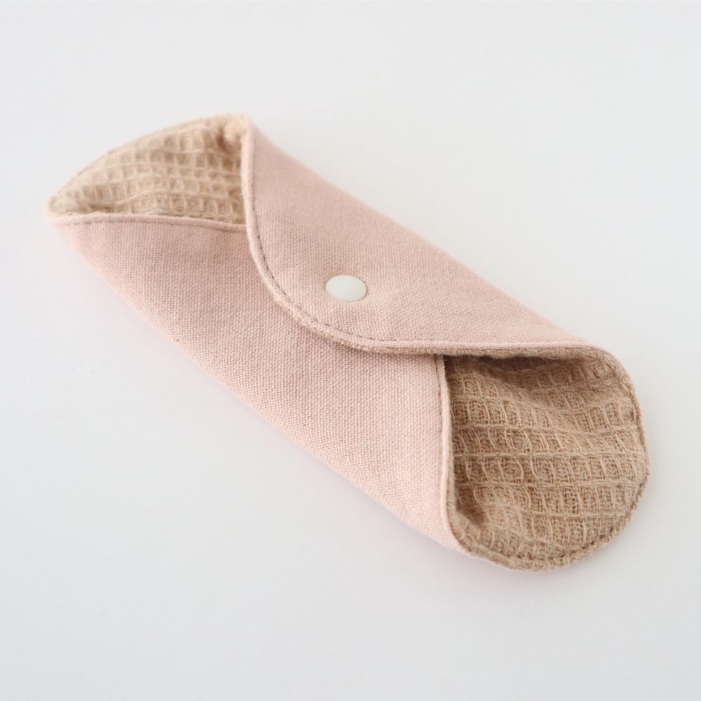 極みあたため布[草木染め／Sサイズ／茜]