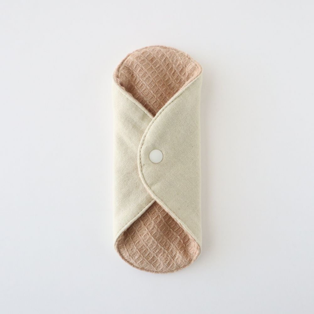 極みあたため布[草木染め／Sサイズ／よもぎ]