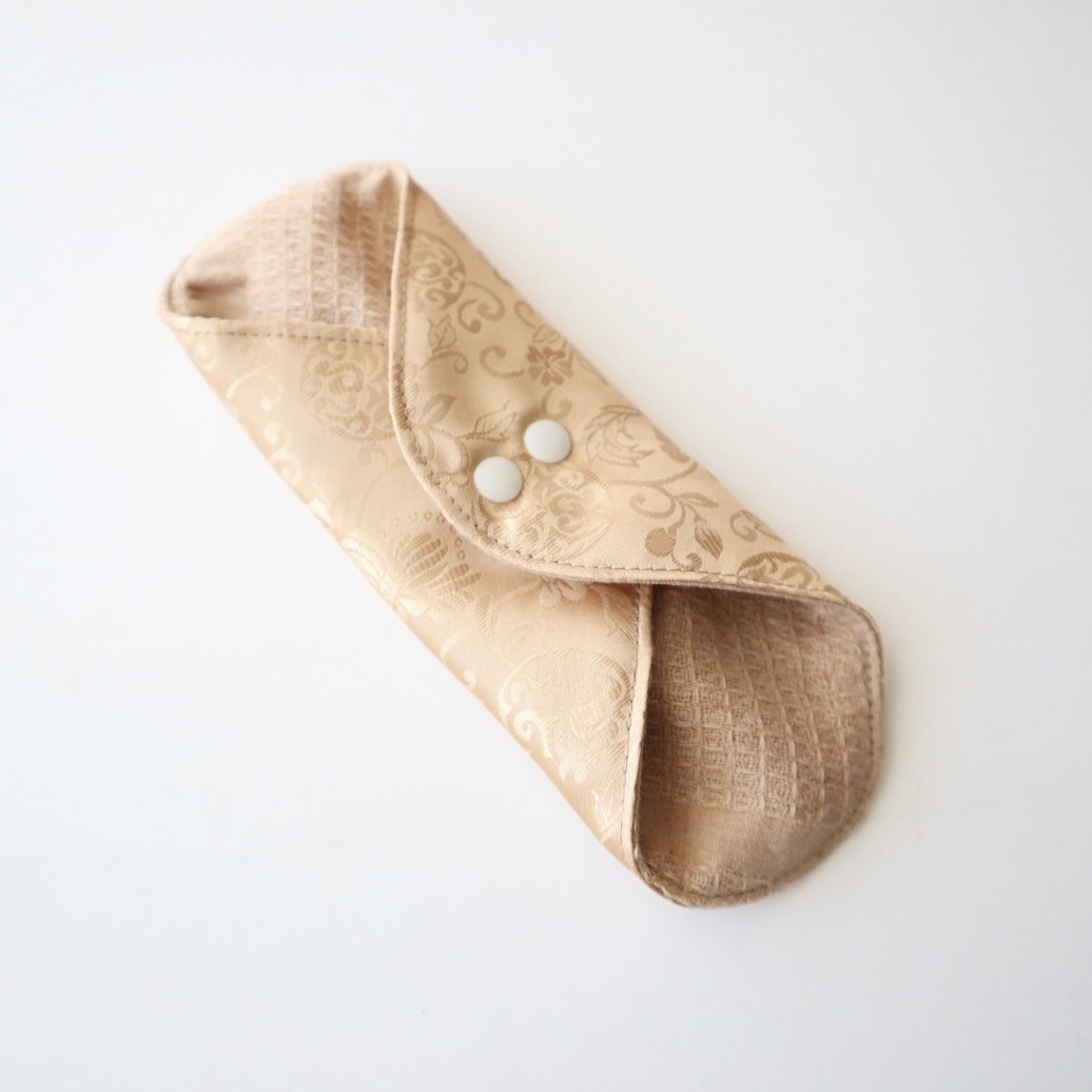 あたため布 [Mサイズ/韓国シルク/琥珀]