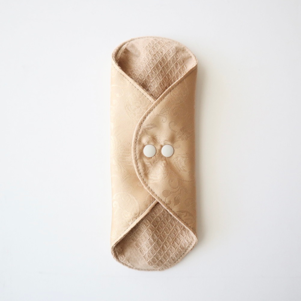 あたため布 [Mサイズ/韓国シルク/琥珀]