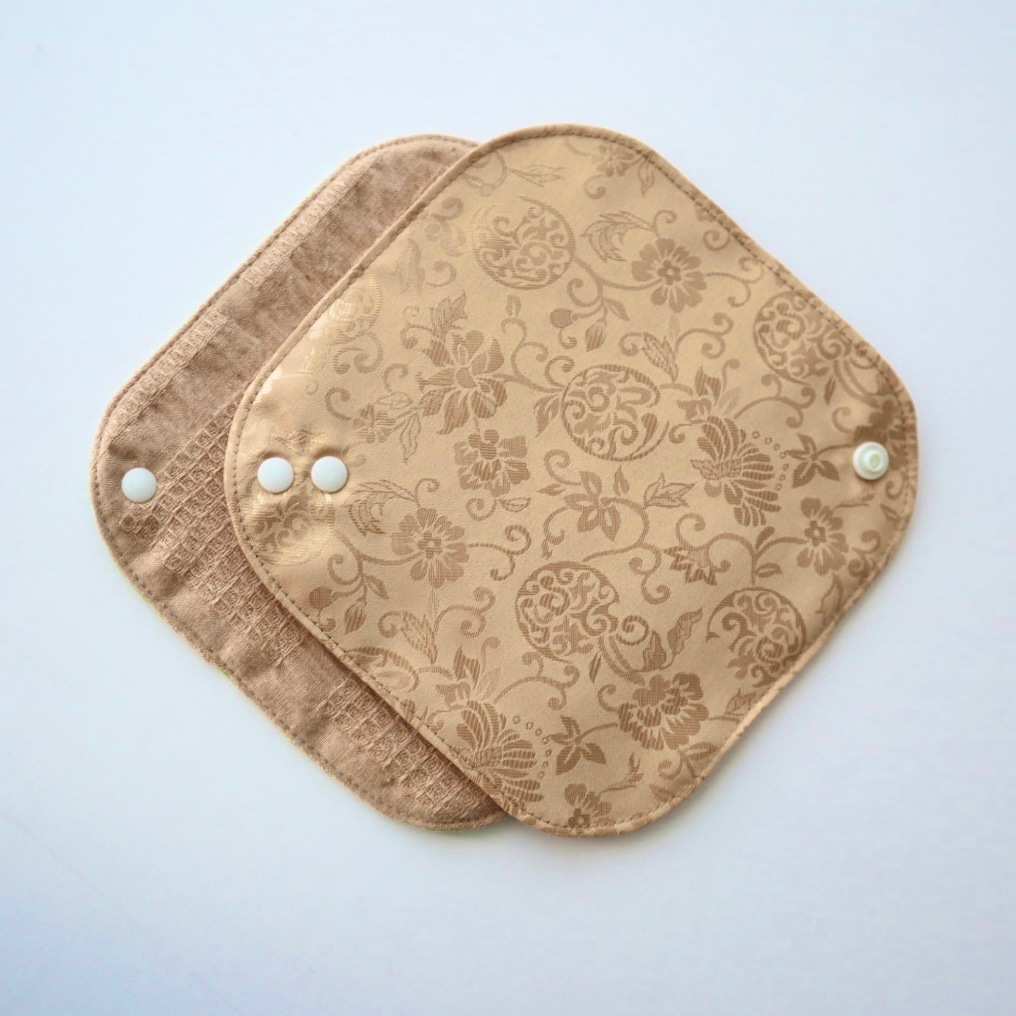 あたため布 [Mサイズ/韓国シルク/琥珀]