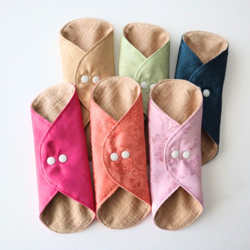 あたため布 [Mサイズ/韓国シルク/藍]