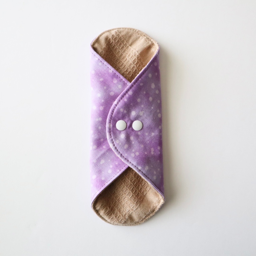 あたため布 [Ｍサイズ／虹／むらさき]