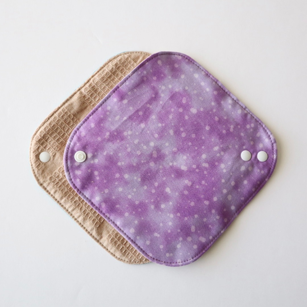 あたため布 [Ｍサイズ／虹／むらさき]