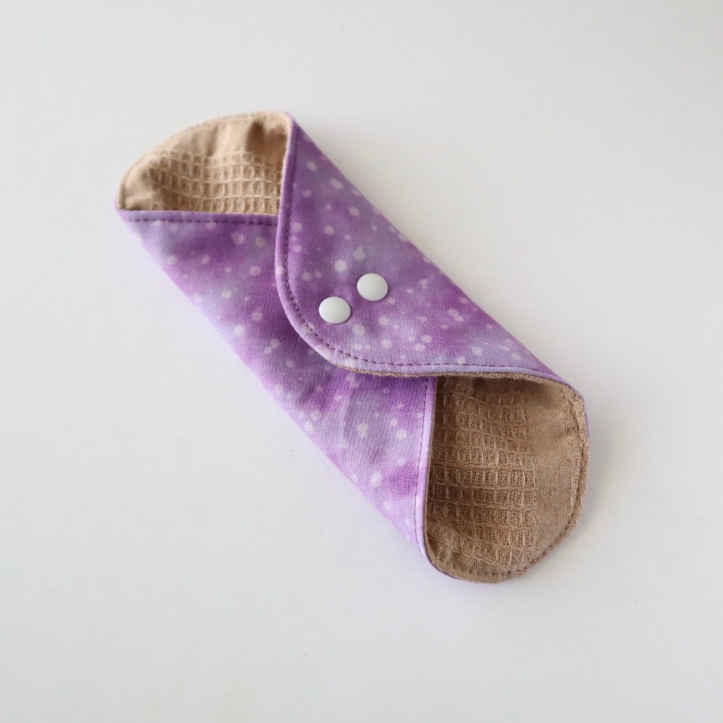 あたため布 [Ｍサイズ／虹／むらさき]