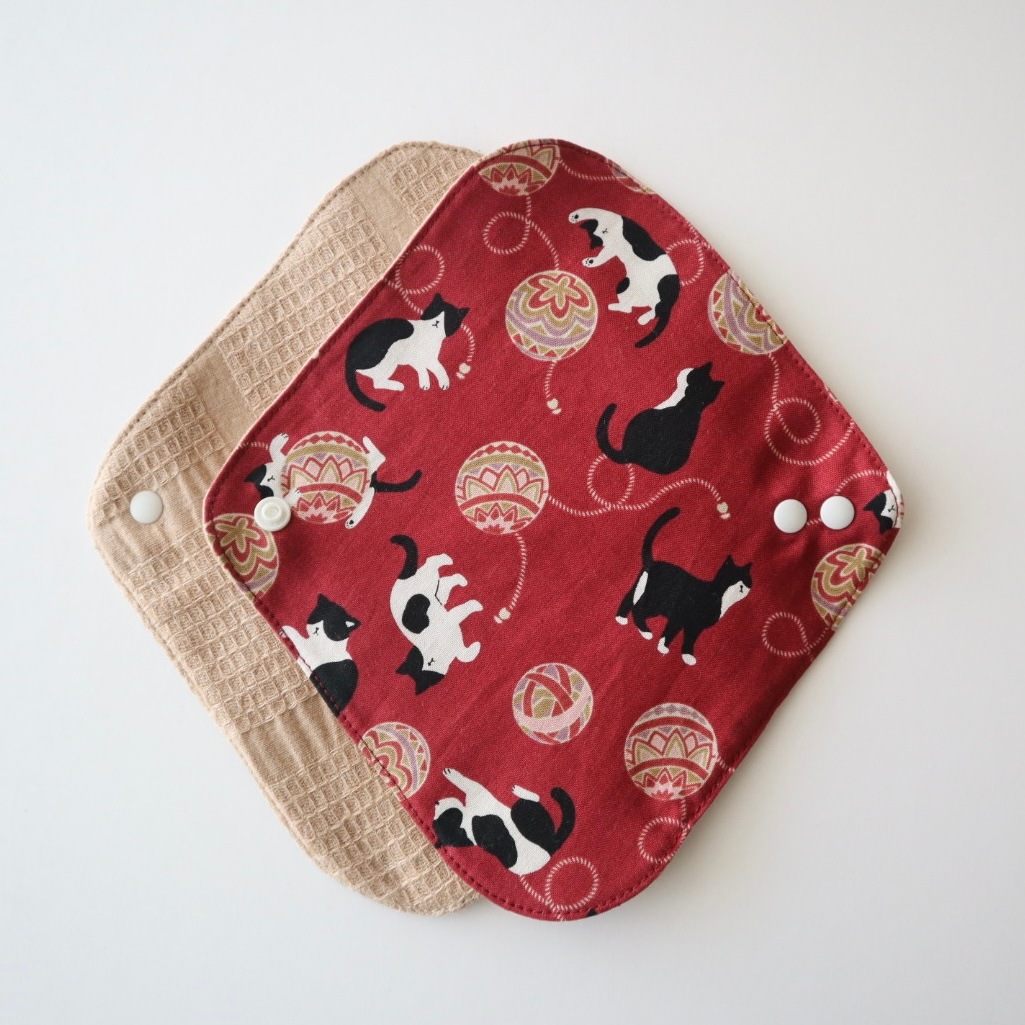 あたため布 [Lサイズ/猫/小豆]