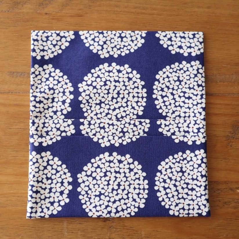 マスクポーチ ［紫陽花柄C］