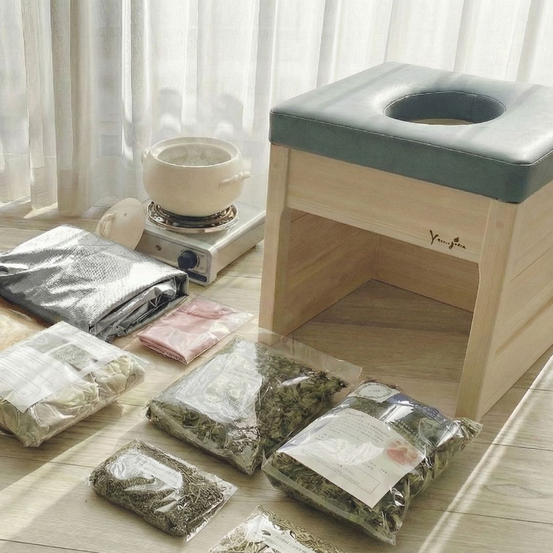 yomogina よもぎ蒸し 家庭用セット [よもぎ温熱セラピー協会]