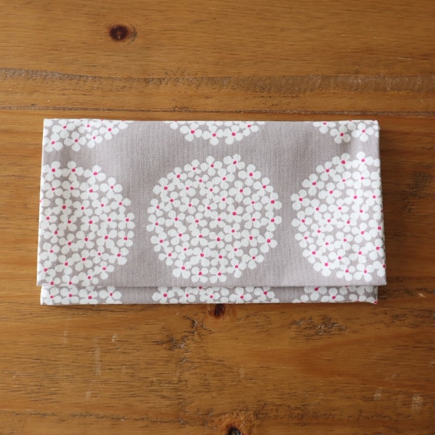 マスクポーチ ［紫陽花柄D］