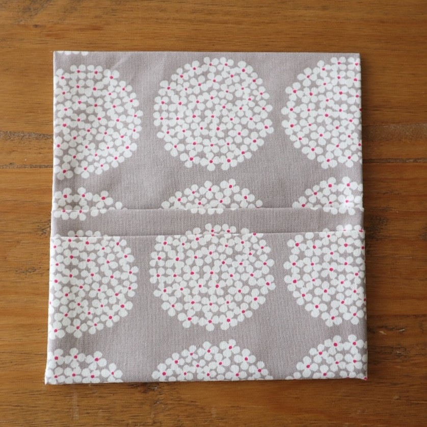 マスクポーチ ［紫陽花柄D］