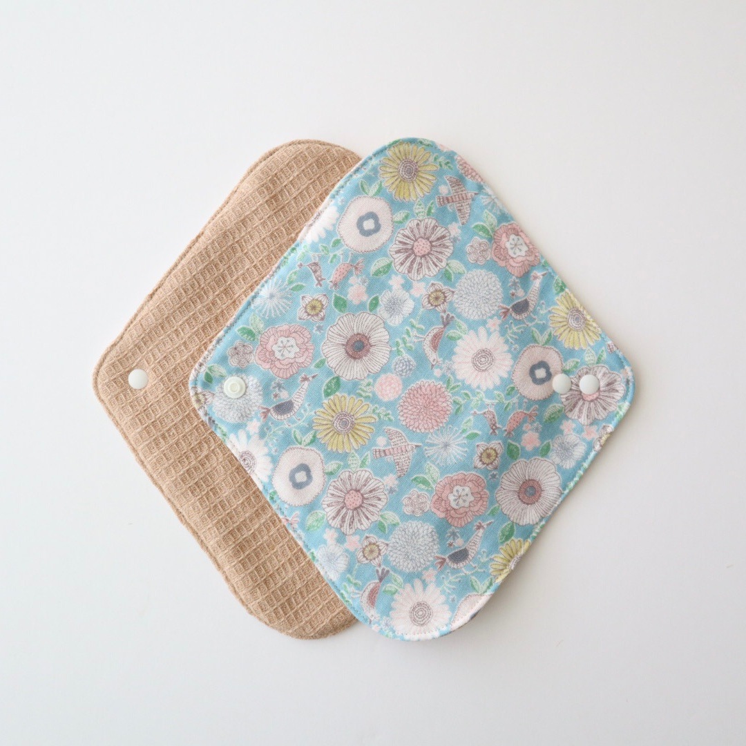 極みあたため布[Ｌサイズ／薫／ブルー]