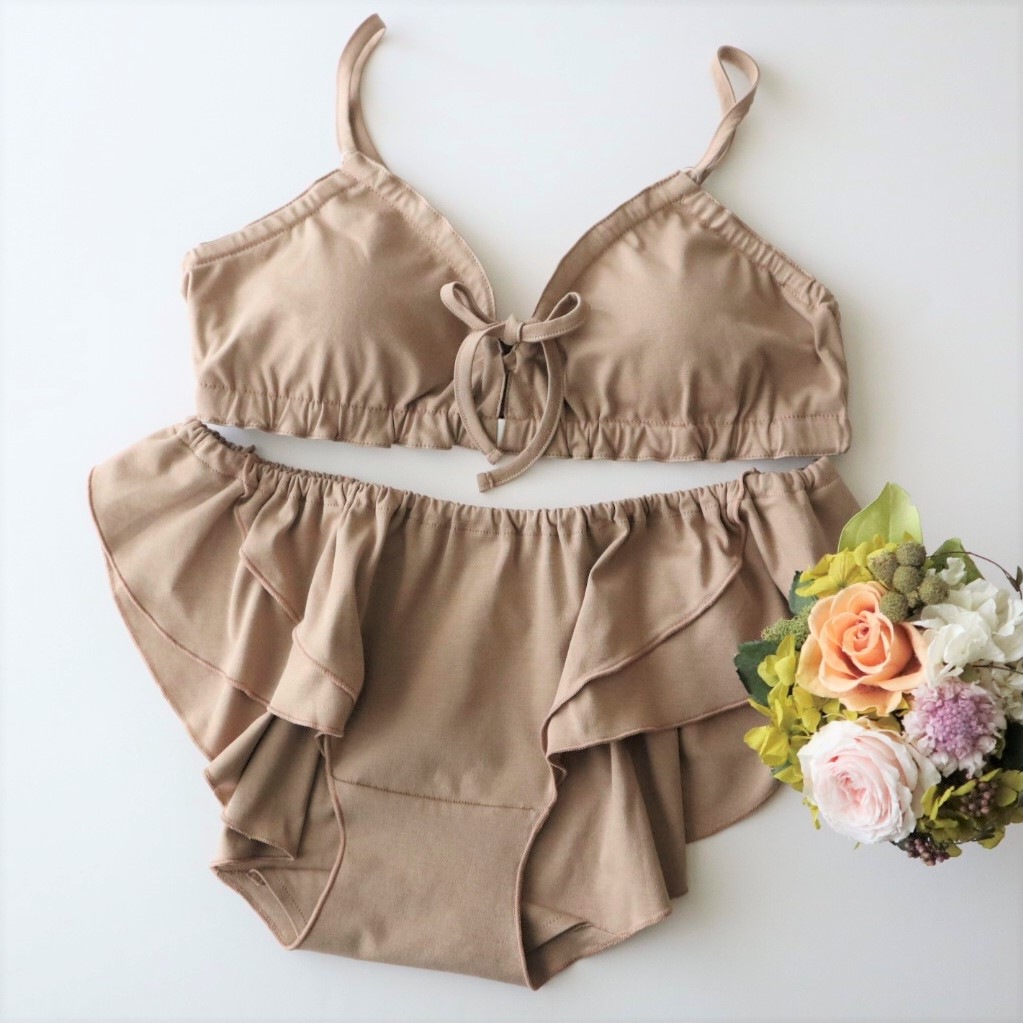 フレアーショーツ[布ライナー専用/クロッチ二重/オーガニックコットン]