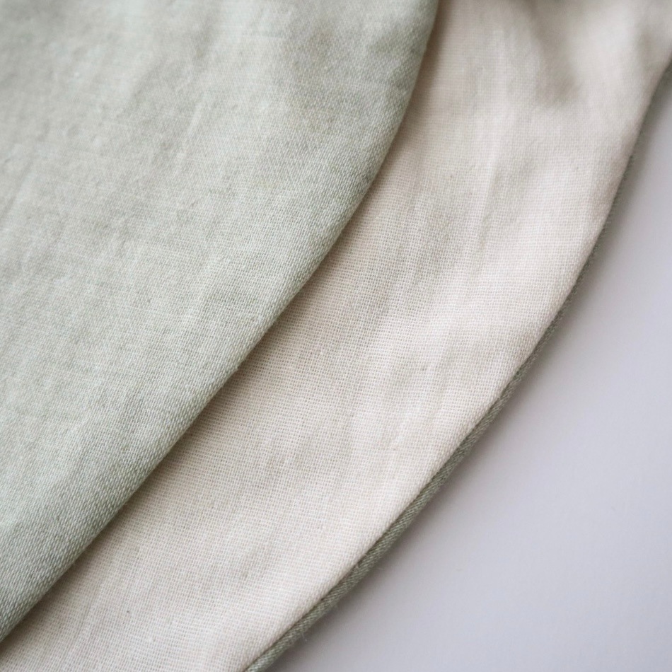 ふんてぃ[Sサイズ/ゴムタイプ/オーガニックコットン/ガーゼ/ピスタチオ]