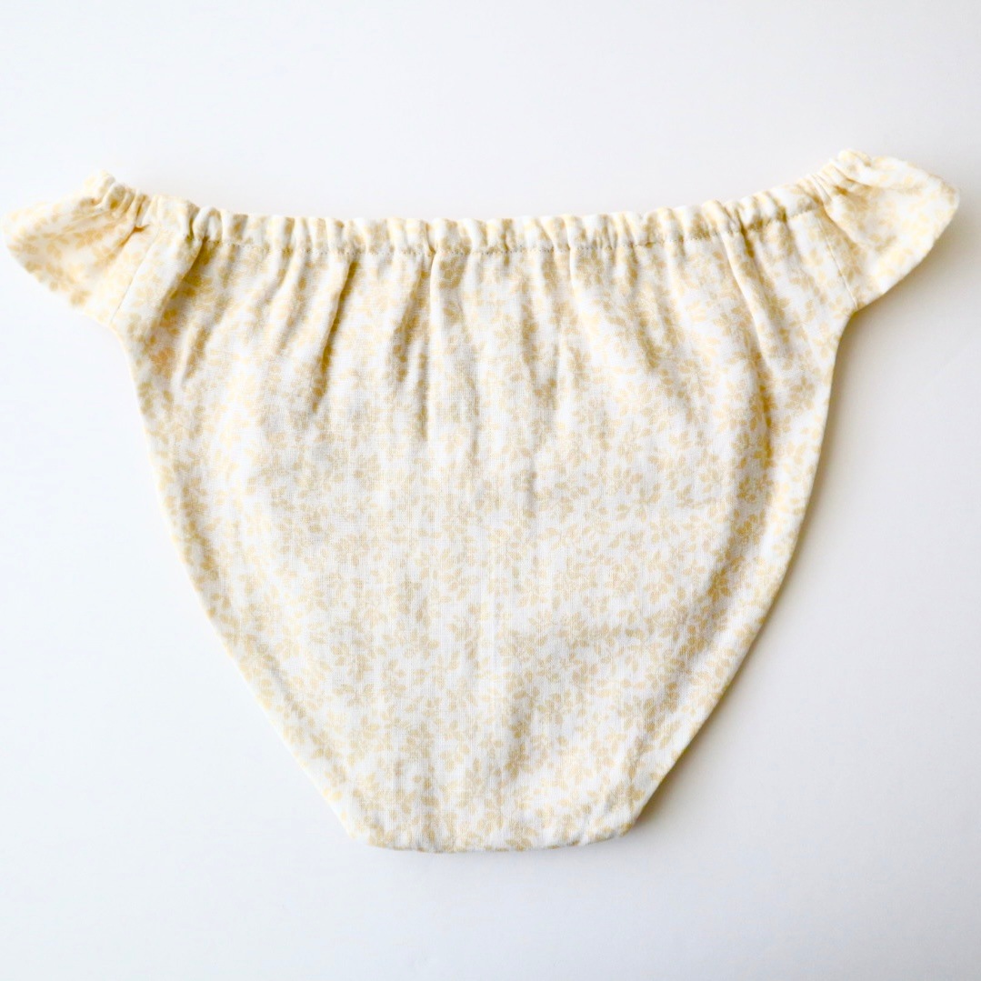 ふんてぃ[Sサイズ／ゴムタイプ／リーフ／イエロー]