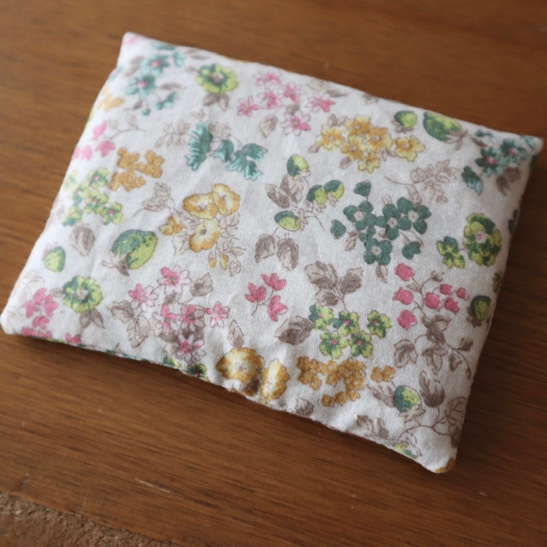 腹巻ポケットにも入る 国産無農薬玄米カイロ［ゆずめろん。］