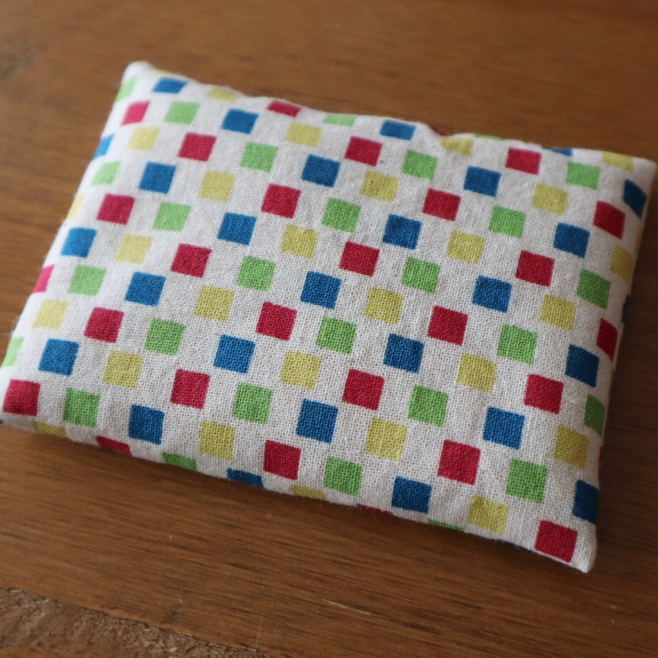 腹巻ポケットにも入る 国産無農薬玄米カイロ［ゆずめろん。］