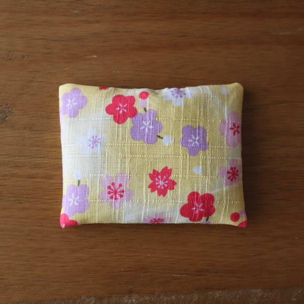 腹巻ポケットにも入る 国産無農薬玄米カイロ［ゆずめろん。］