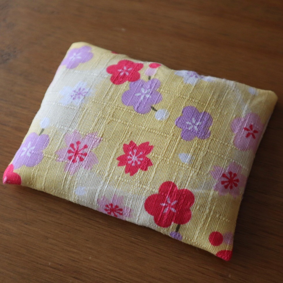 腹巻ポケットにも入る 国産無農薬玄米カイロ［ゆずめろん。］