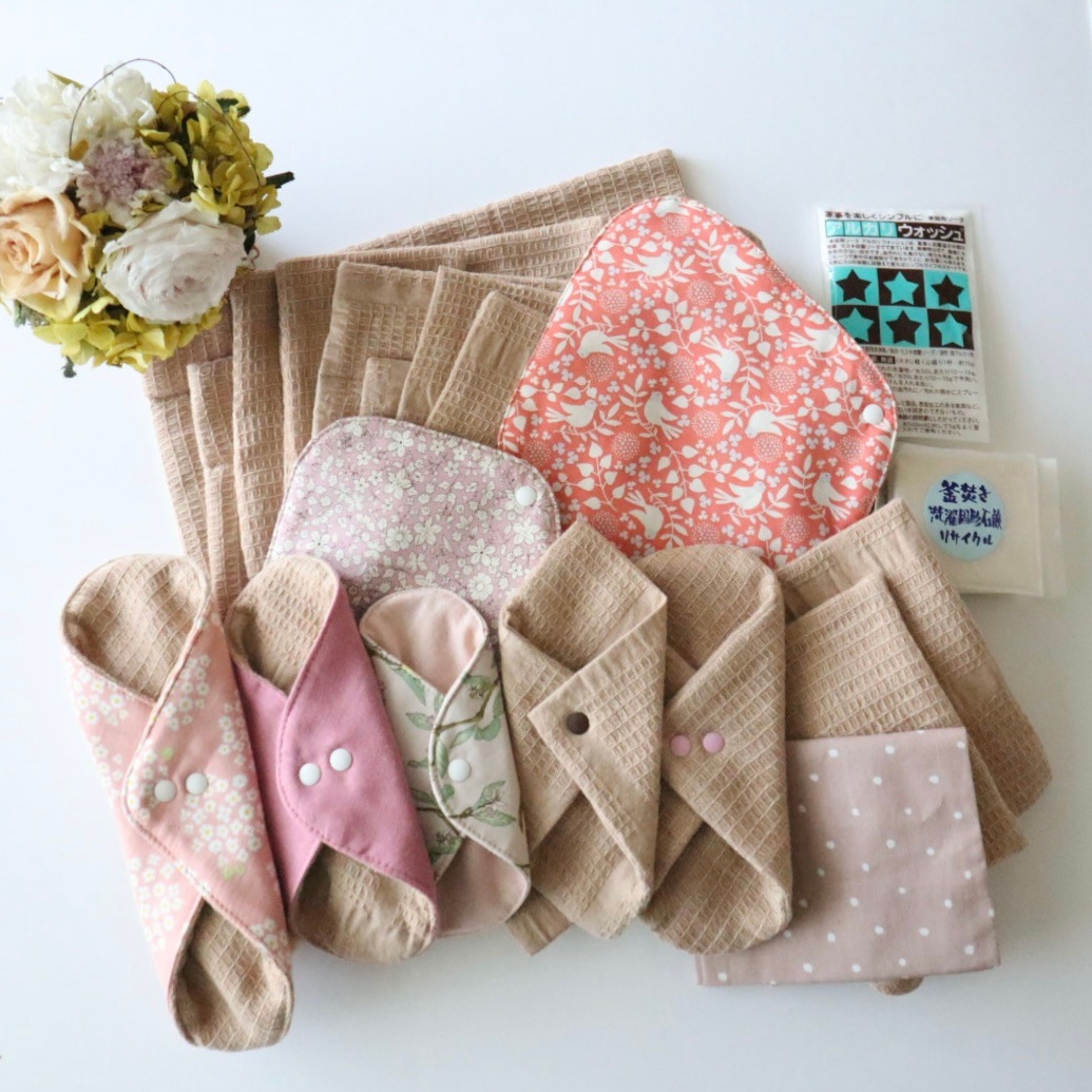 華布の福袋[華セット]ピンク・オレンジ・ブラウン系