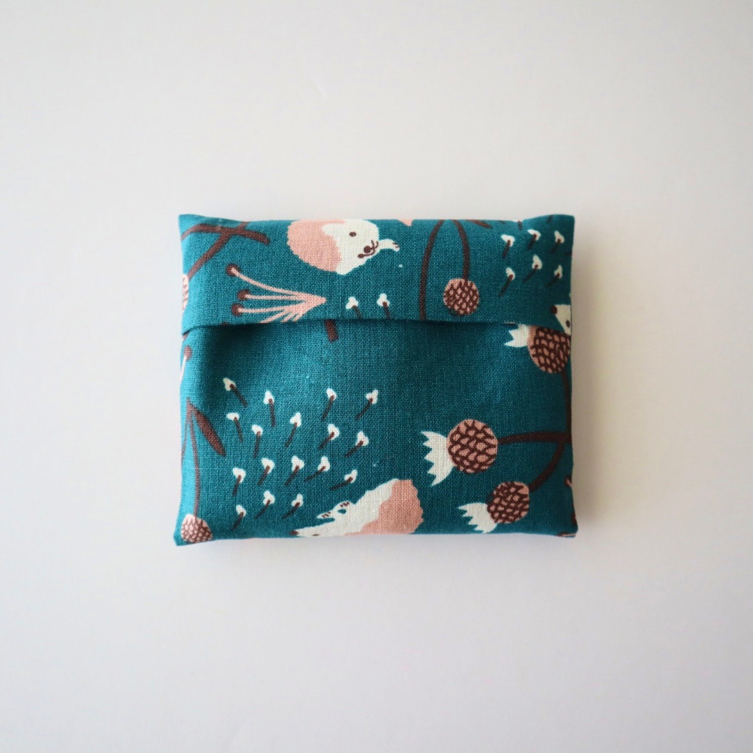 ポケットポーチ [Ｓサイズ／ハリネズミ／グリーン]