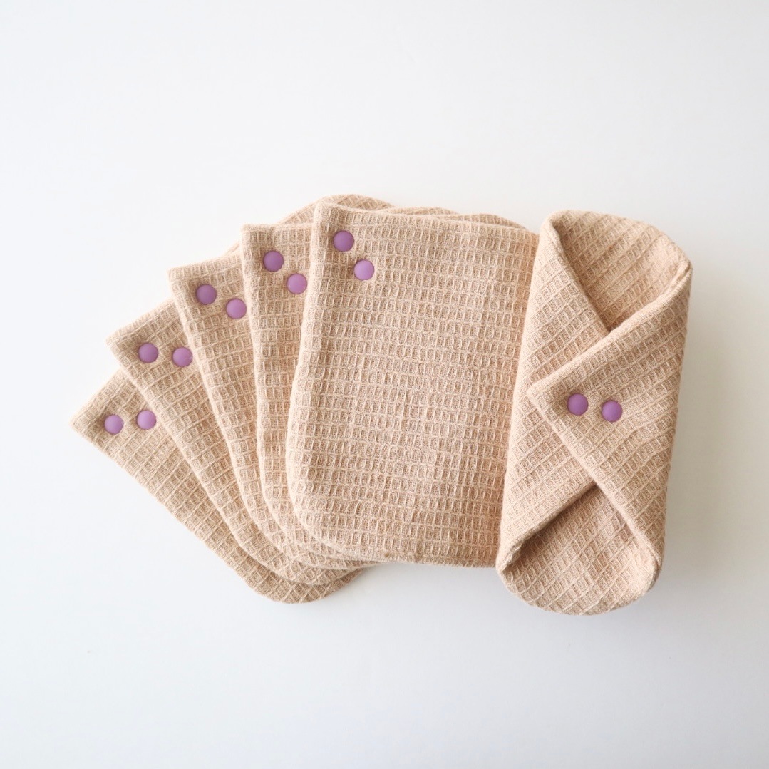 極みスナップ付ライナー[Mサイズ/ラウンド/6枚セット]