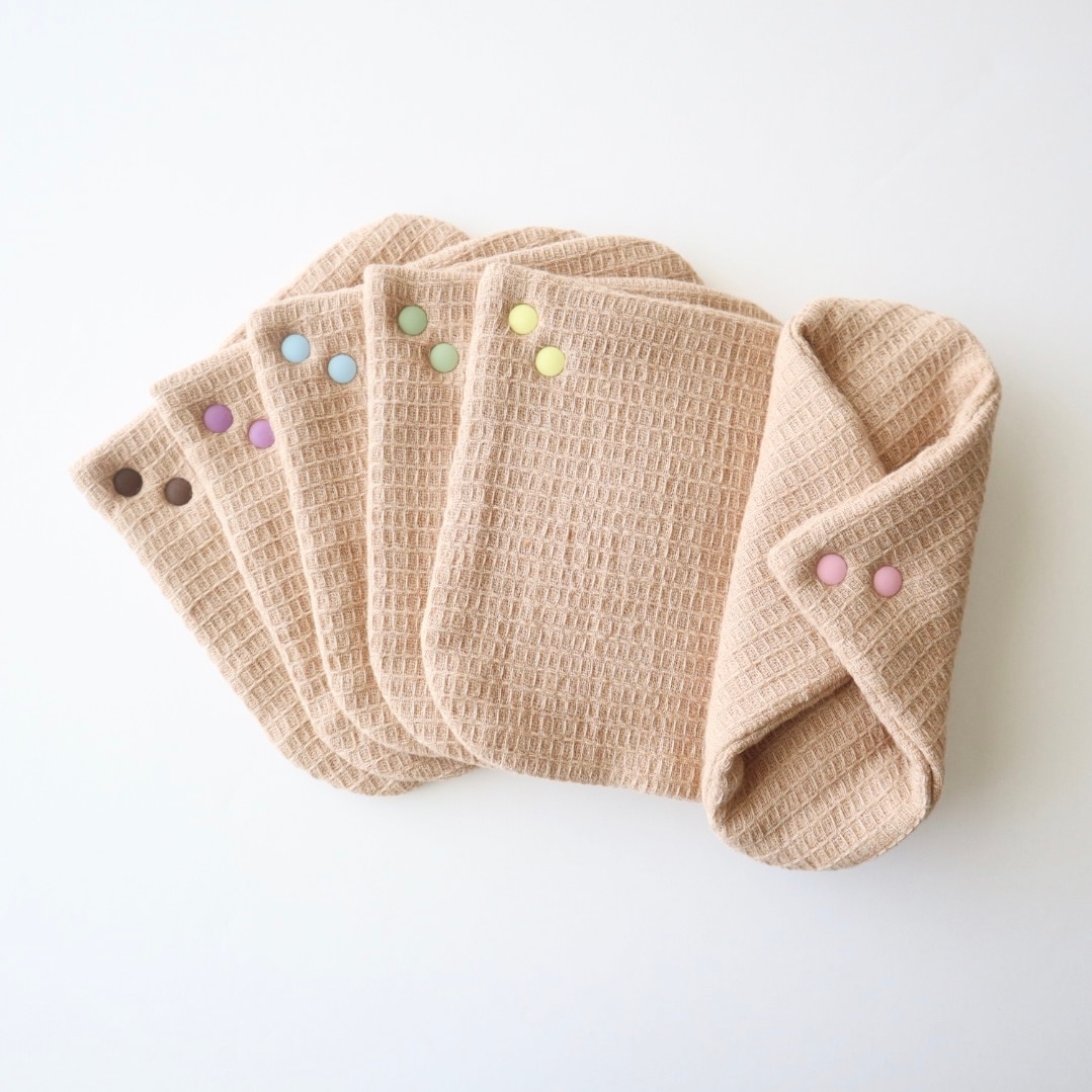 極みスナップ付ライナー[Mサイズ/ラウンド/6枚セット]